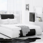 łóżko tapicerowane victoria - sypialnia